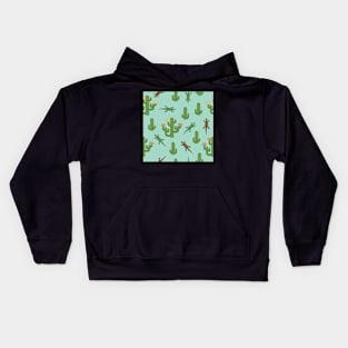 Cactus And Salamanders Kids Hoodie